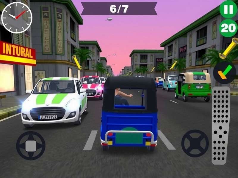 Mumbai Rickshaw Run Multiplayer Mode